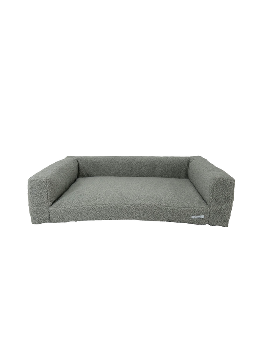 WOOFSOFA - legowisko dla psa lub kota - Sofa boucle S Szary
