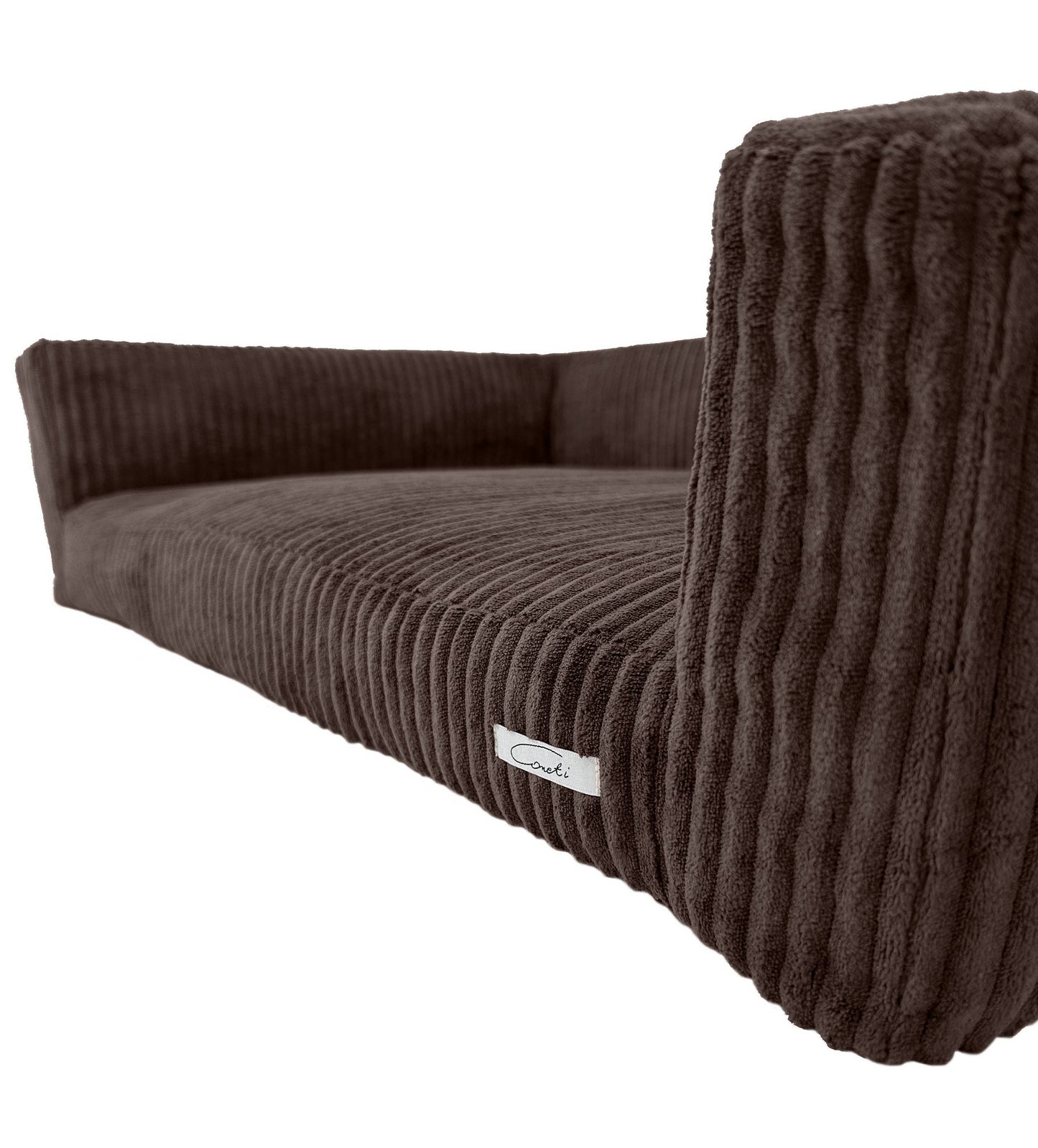 WOOFSOFA - legowisko dla psa - Sofa sztruks M Brązowy
