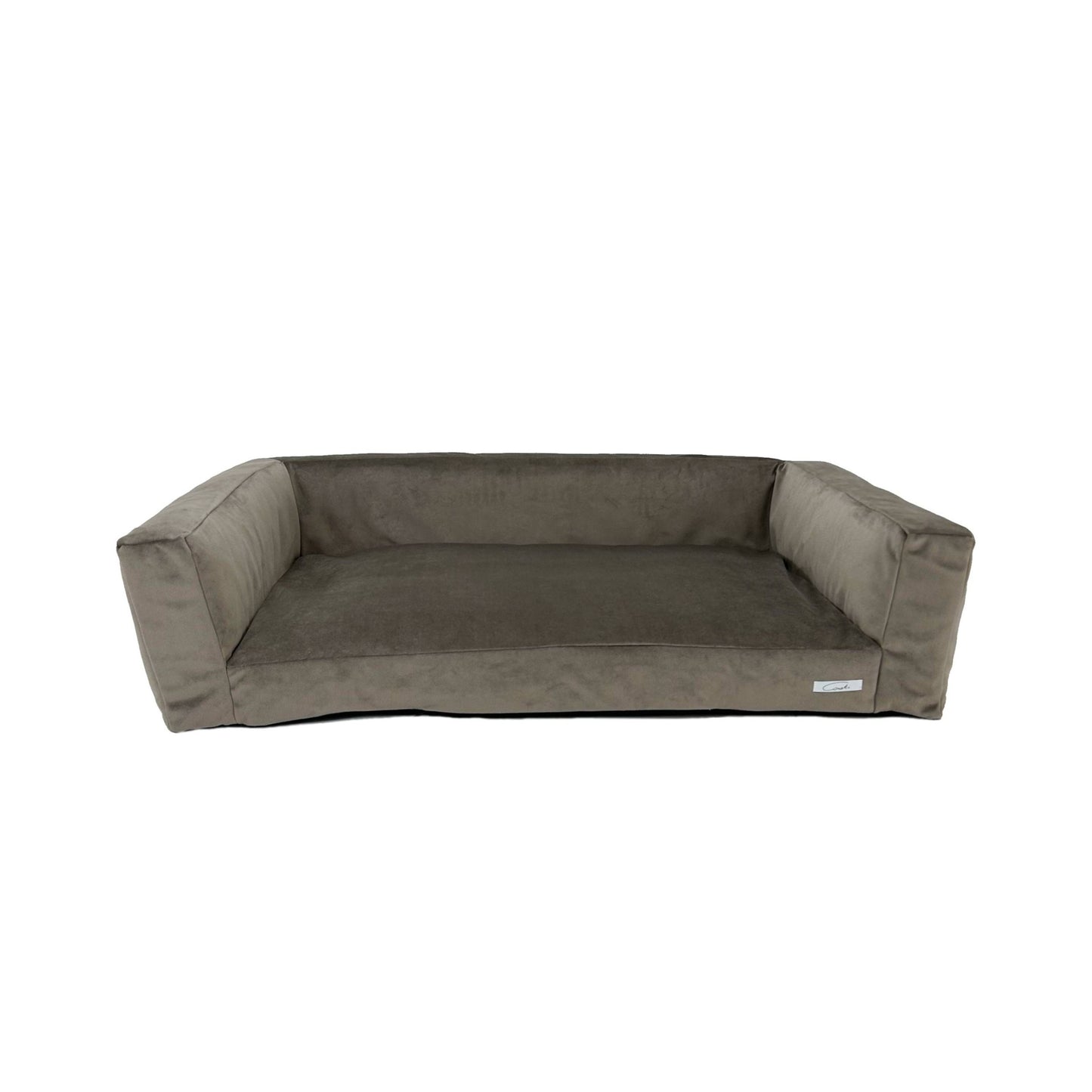 WOOFSOFA - legowisko dla psa - Sofa welur M Mokka
