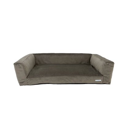 WOOFSOFA - legowisko dla psa - Sofa welur M Mokka