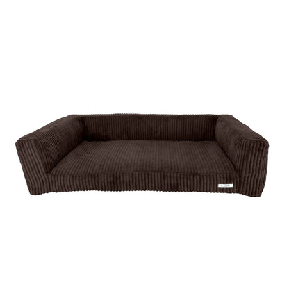 WOOFSOFA - legowisko dla psa - Sofa sztruks M Brązowy