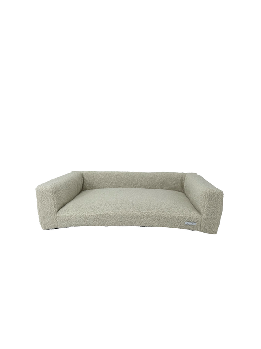 WOOFSOFA - legowisko dla psa - Sofa boucle M Perłowy