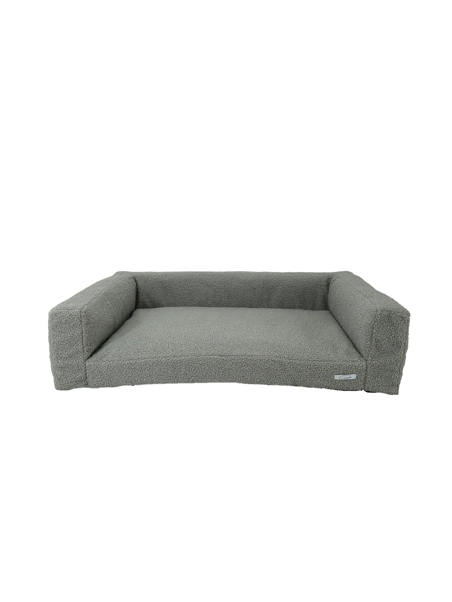 WOOFSOFA - legowisko dla psa - Sofa boucle M Szary