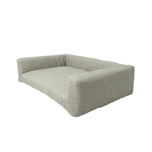 WOOFSOFA - legowisko dla psa - Sofa boucle M Perłowy