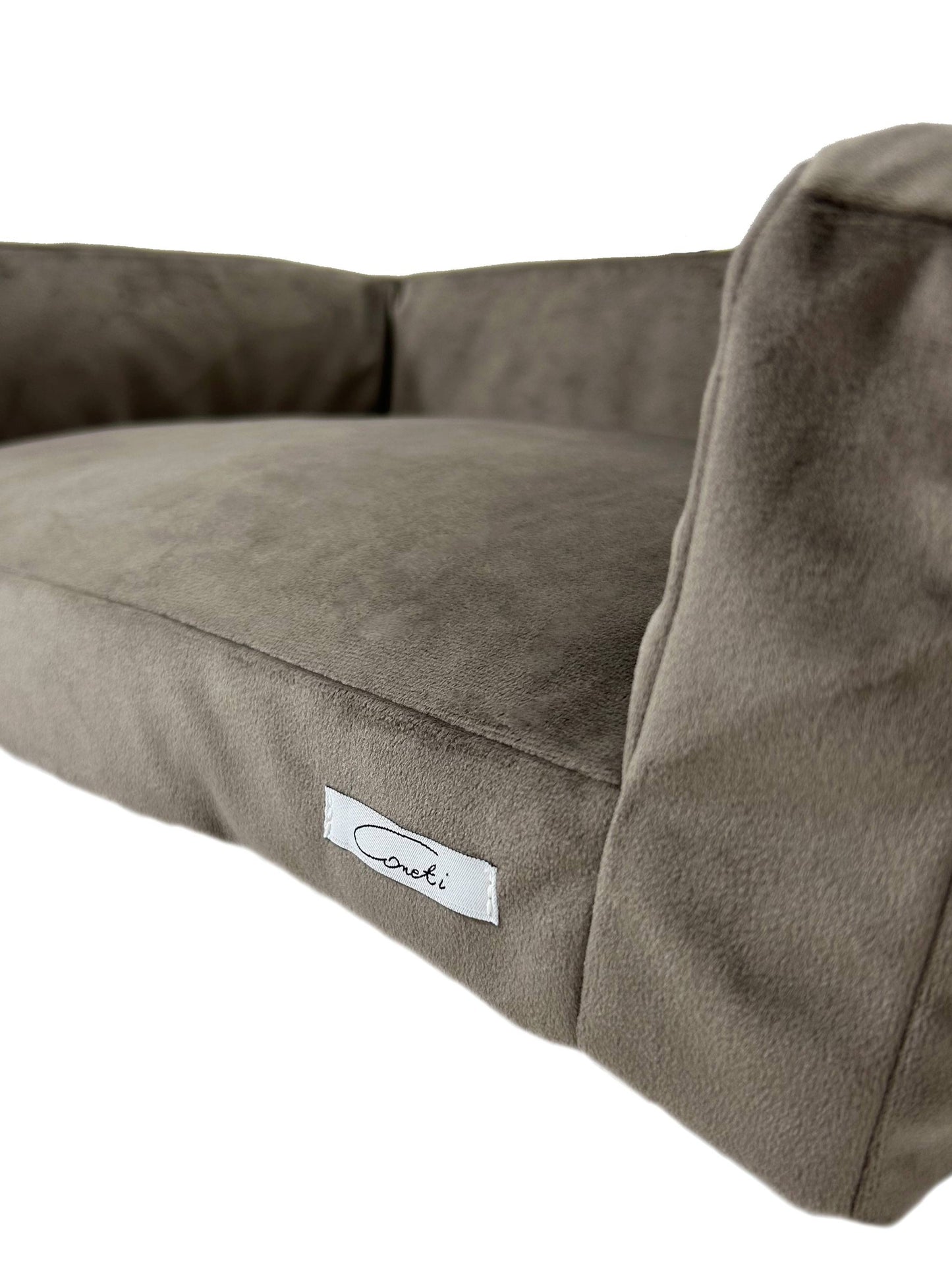 WOOFSOFA - legowisko dla psa lub kota - Sofa welur S Mokka