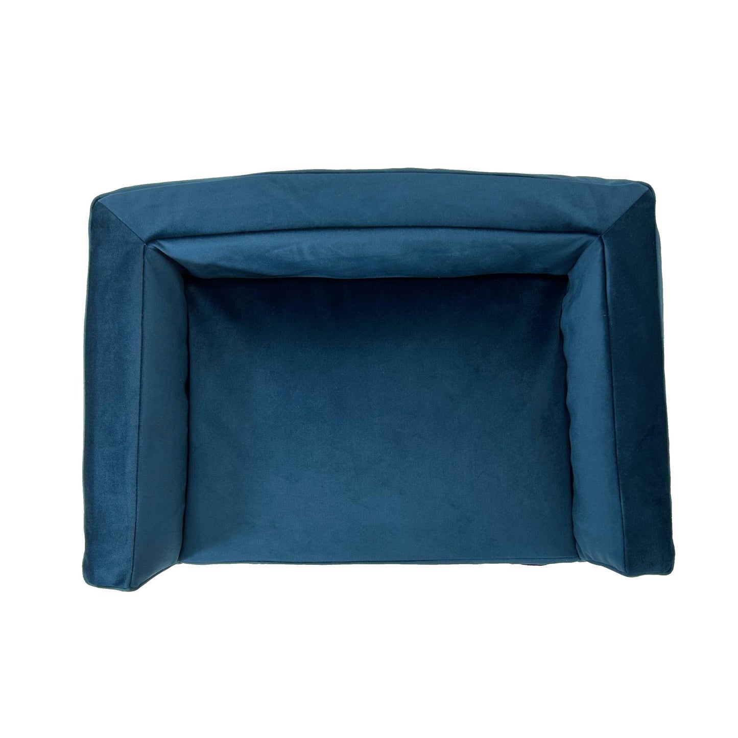 WOOFSOFA - legowisko dla psa lub kota - Sofa welur S Niebieski