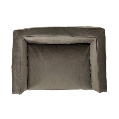 WOOFSOFA - legowisko dla psa lub kota - Sofa welur S Mokka