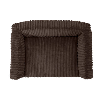 WOOFSOFA -  legowisko dla psa lub kota - Sofa sztruks S Brązowy