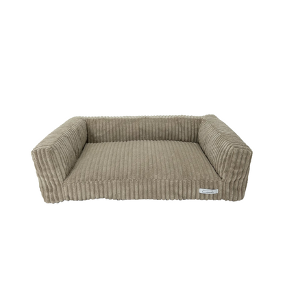 WOOFSOFA -  legowisko dla psa lub kota - Sofa sztruks S Beżowy